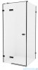 New Trendy Avexa Black kabina prostokątna 120x110x200 cm przejrzyste lewa EXK-1604